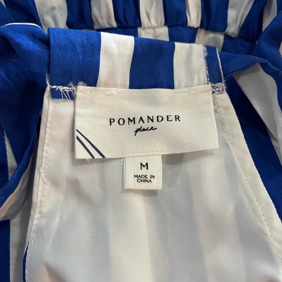 Tuckernuck Pomander Place Blue Stripe Avondale Dress - Picture 10 of 12